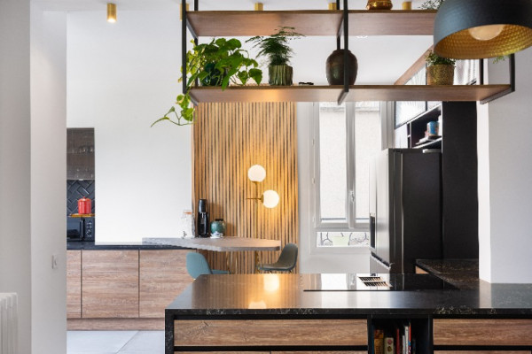 PROJET ESPRIT LOFT ✦ cuisine ouverte